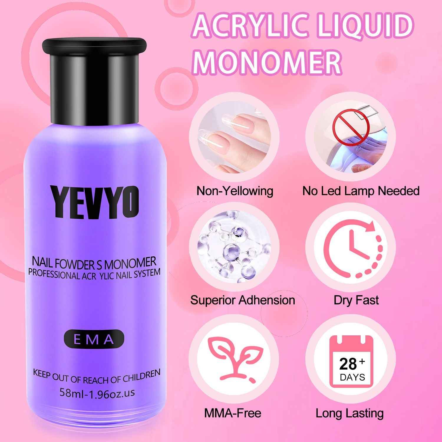 Acrylic Nail Kit with Nail Drill and UV Light, Birthday Gifts for Women, Valentines Day Gifts for Girls, Professional Nail Kit Acrylic Set with Everything for Beginner